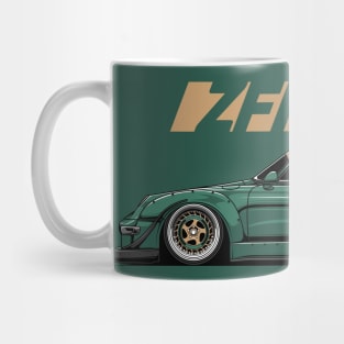 PORSCHE RWB - PAPAYA STREETART Mug